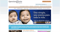 Desktop Screenshot of mexico.operationsmile.org